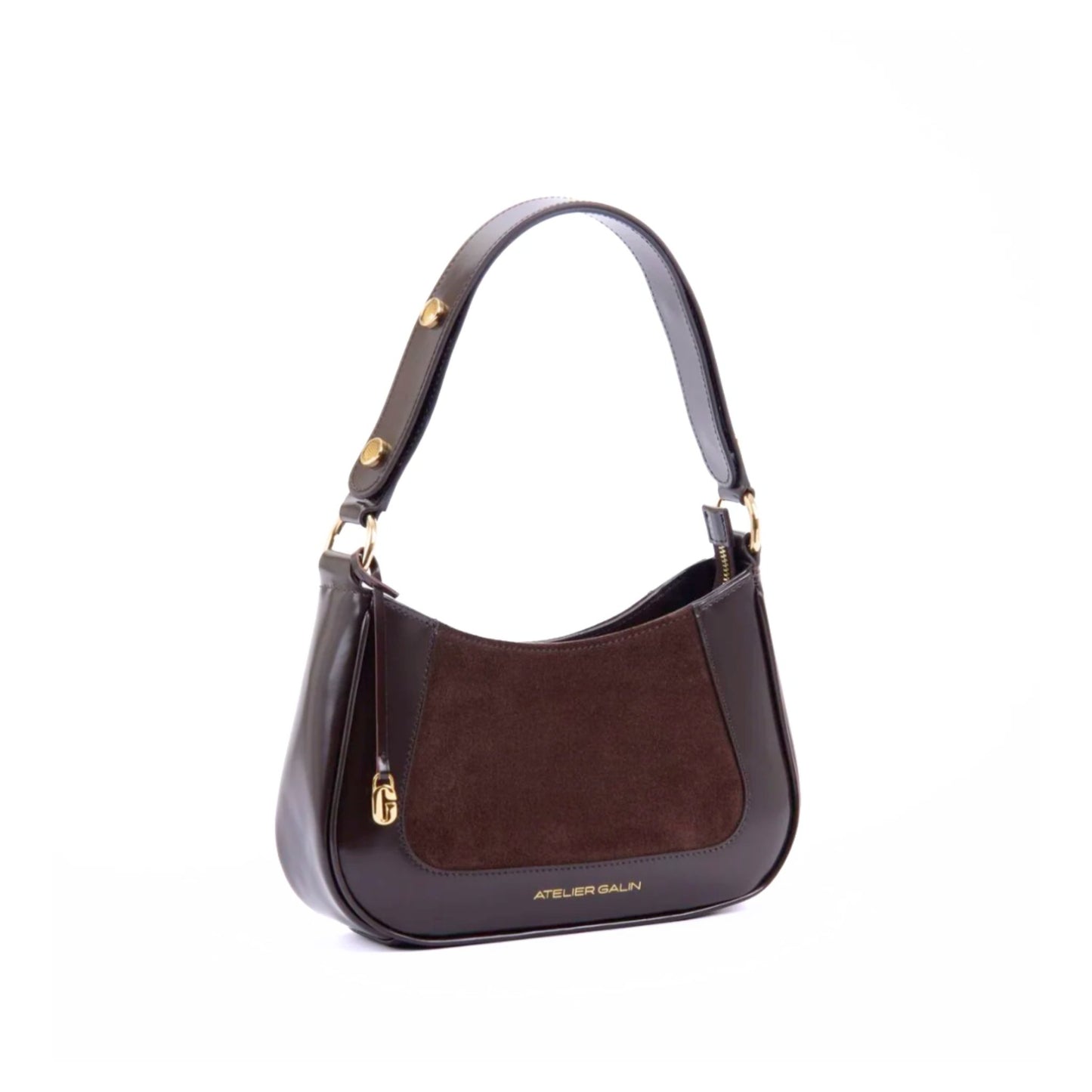 Jasmine Hobo Bag - Choco - Atelier Galin