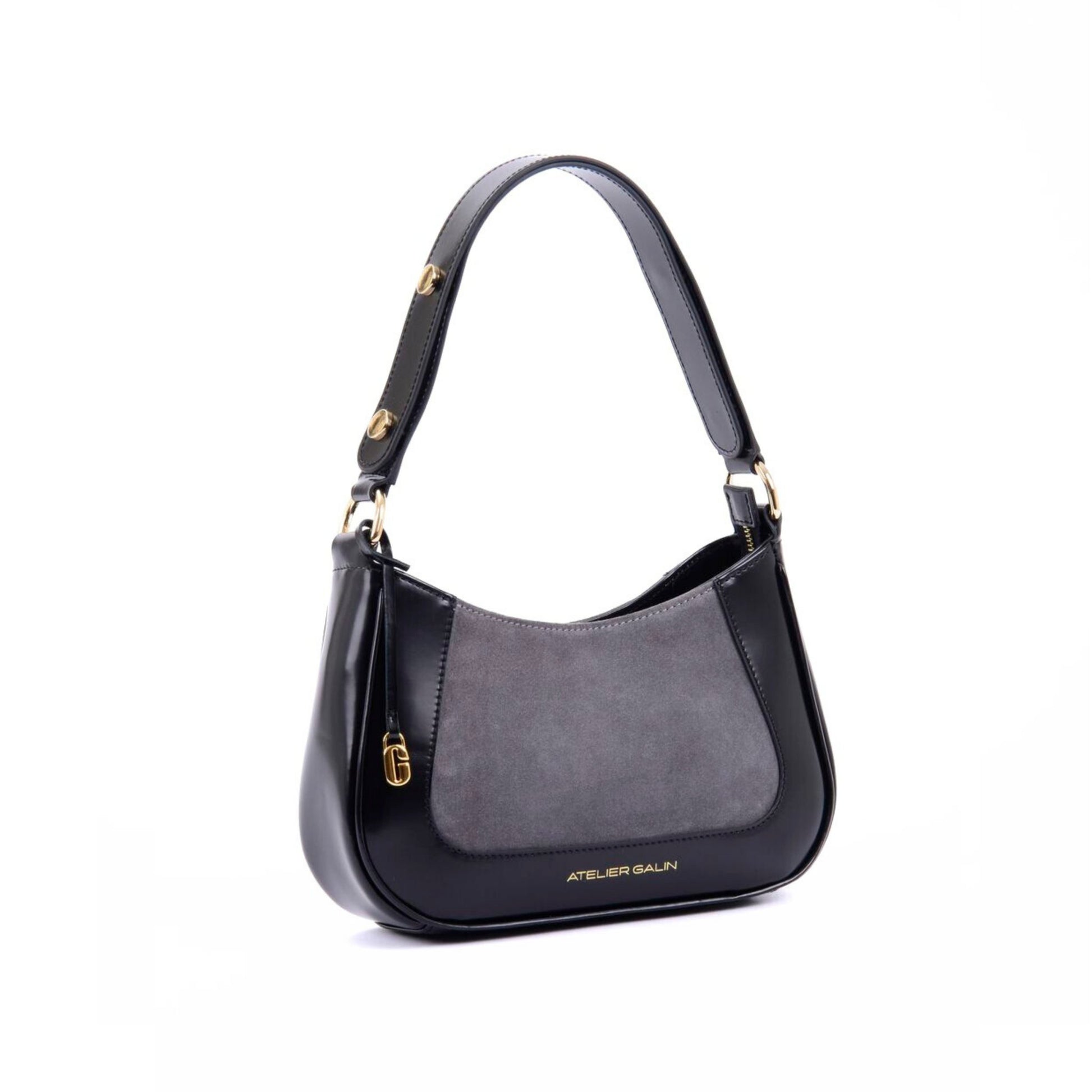 Jasmine Hobo Bag - Gris - Atelier Galin