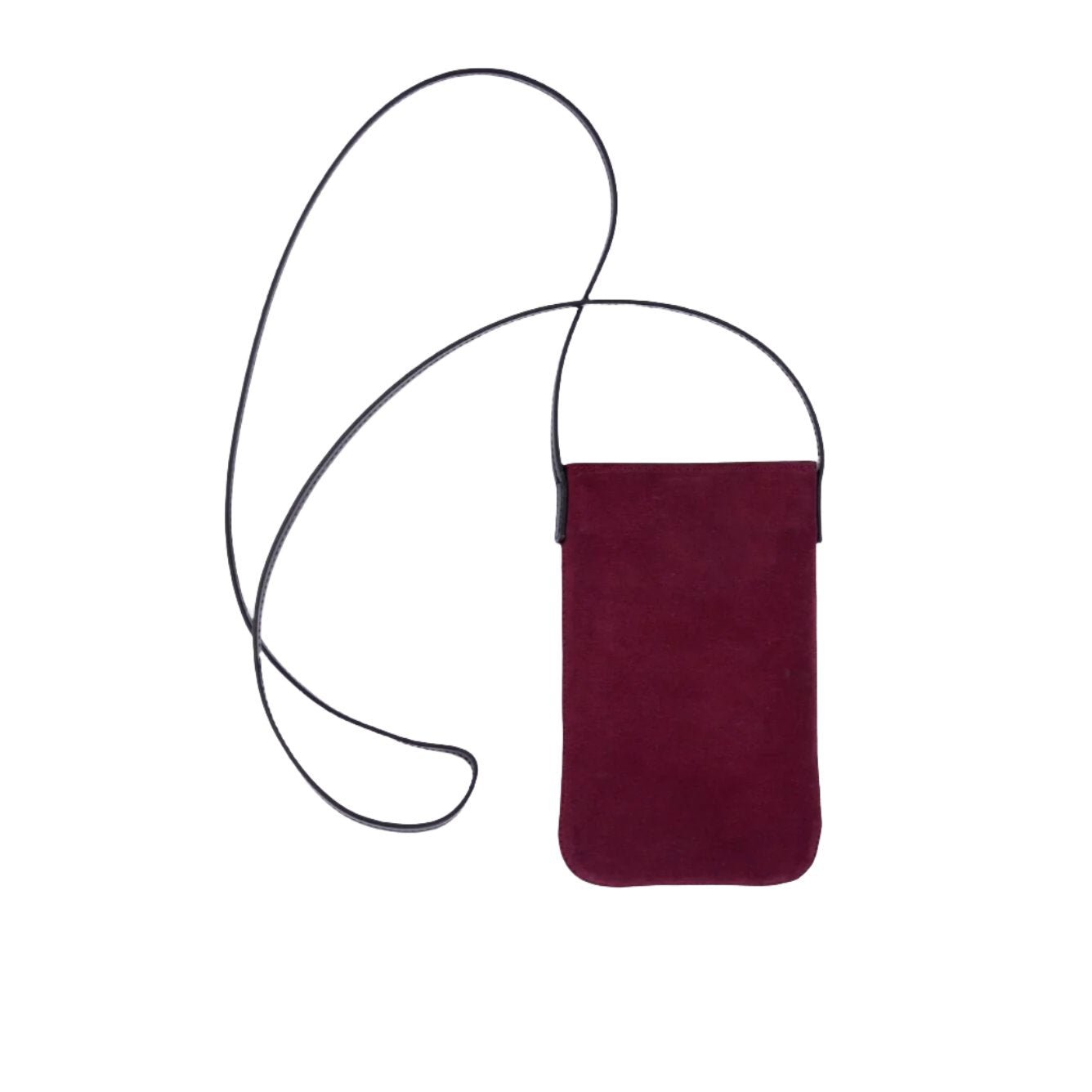 Mila Phone Bag - Deep Red - Atelier Galin